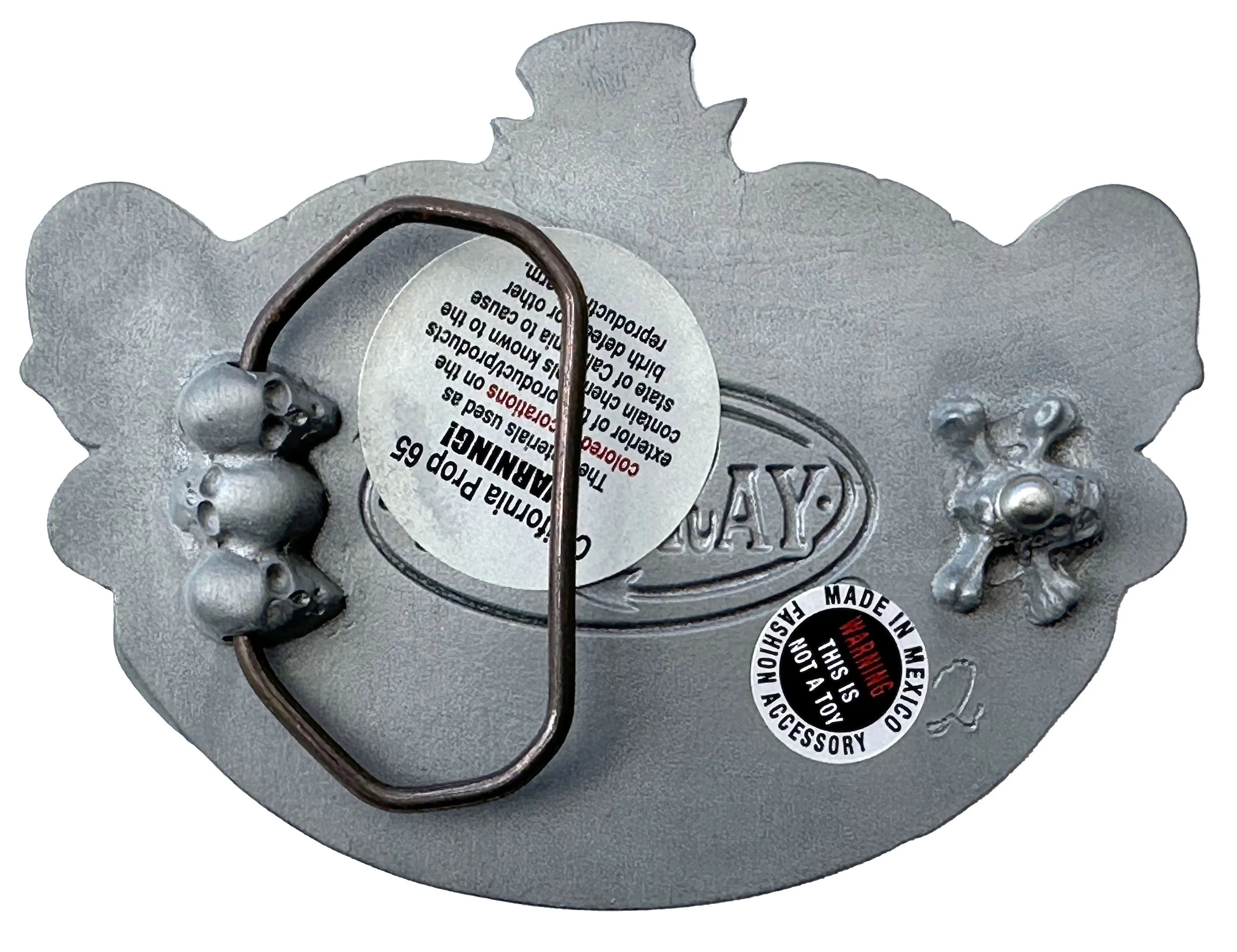 Vince Ray Switchblade Sculpted Pewter Belt Buckle — PosterPop.com